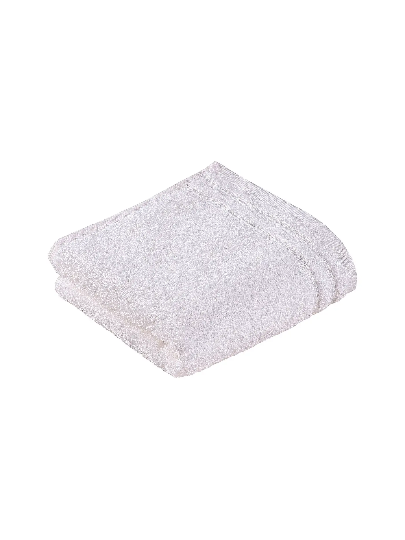 VOSSEN | Gästetuch Calypso Feeling 30x50cm (Ivory) | weiss